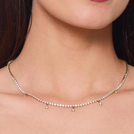 Collana in acciaio inossidabile luce