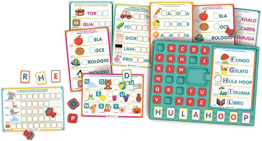 Sapientino I TimbriAlfabeto - Clementoni - 16693 - 4/6 anni