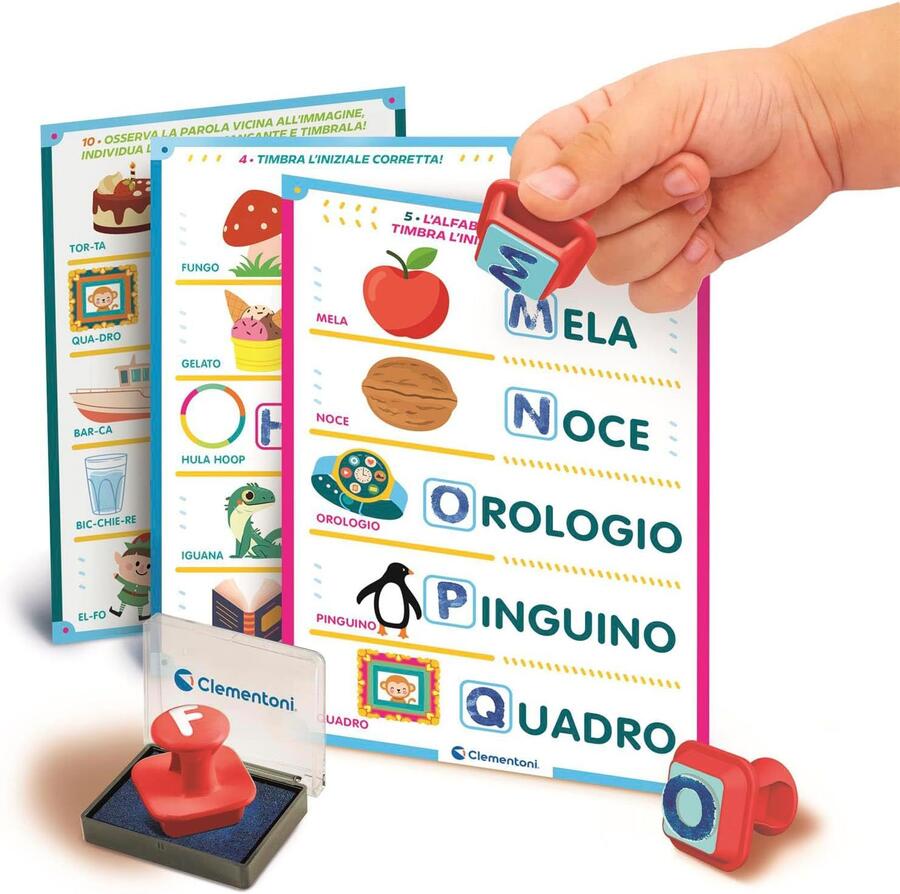 Sapientino I TimbriAlfabeto - Clementoni - 16693 - 4/6 anni