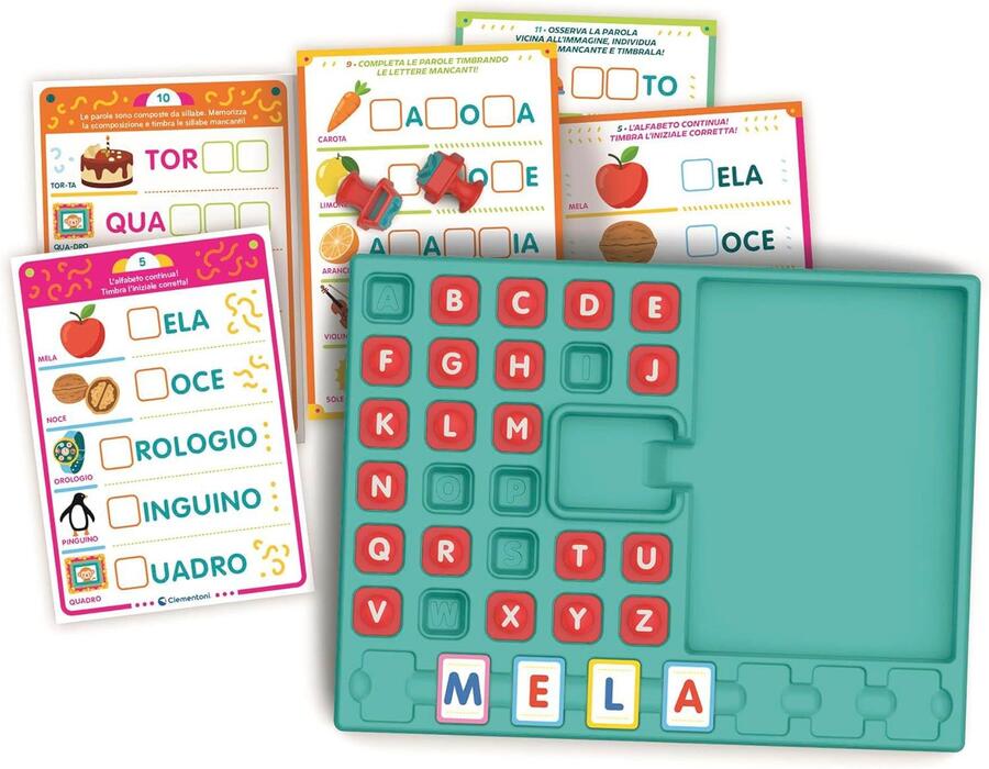 Sapientino I TimbriAlfabeto - Clementoni - 16693 - 4/6 anni