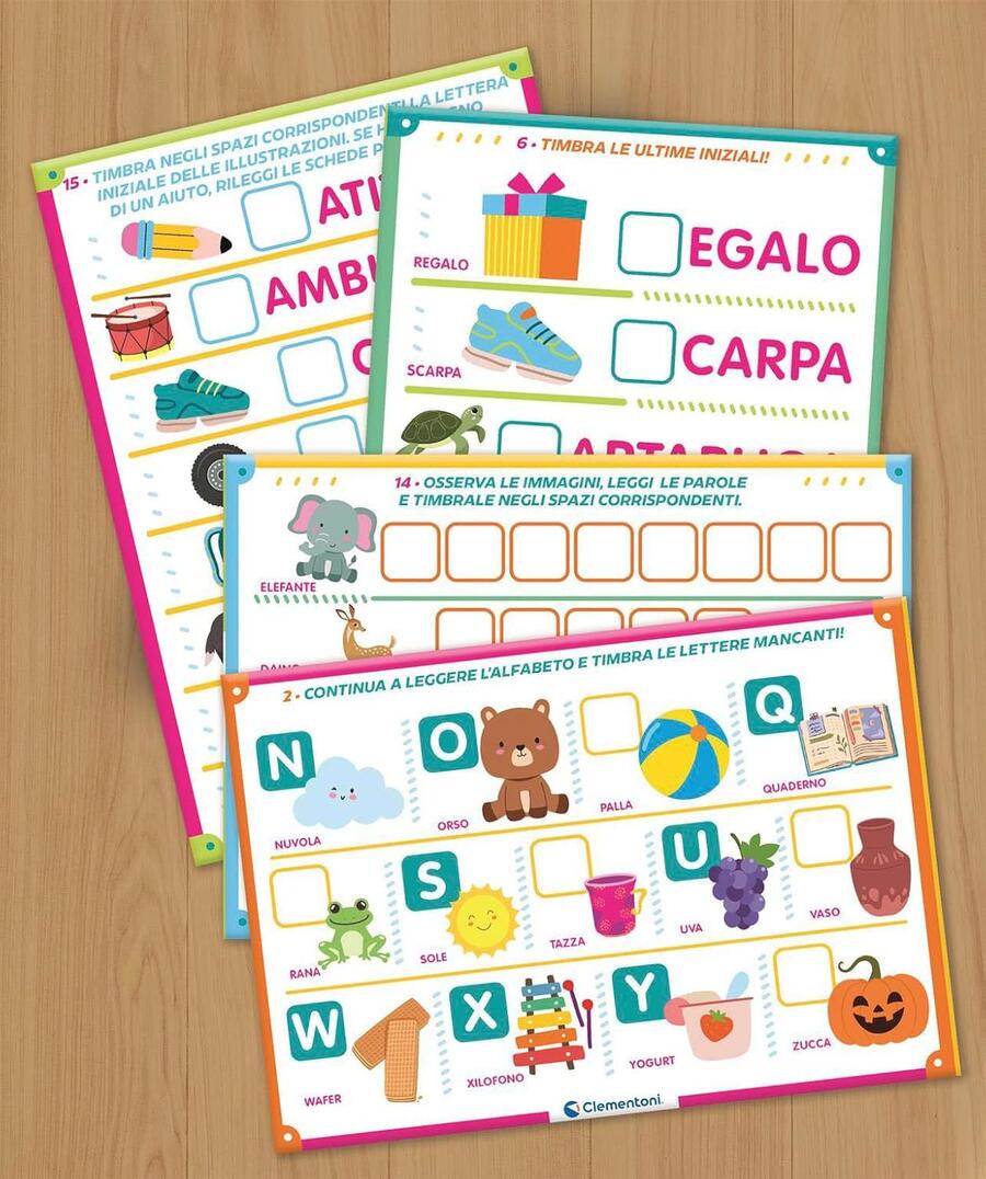 Sapientino I TimbriAlfabeto - Clementoni - 16693 - 4/6 anni