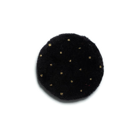 Special Natale - Velluto nero/Pois oro 40ø  - Solo 20 pezzi numerati e packaging dedicato