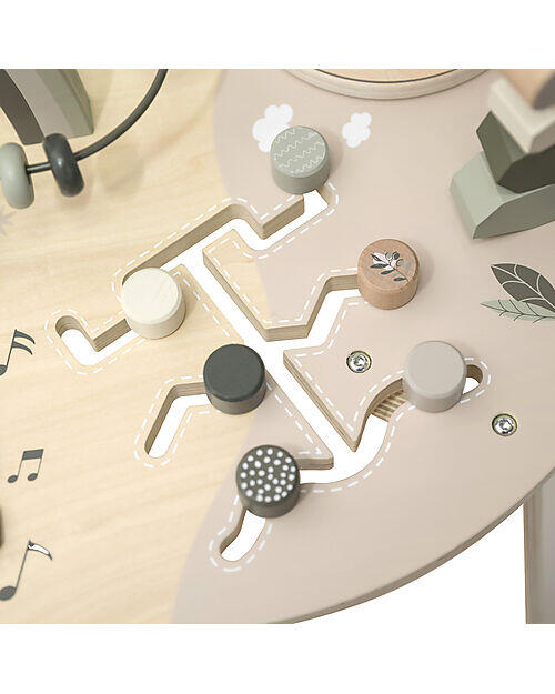 Tavolo Ovale Multiattività in Legno FSC – Colore Oliva