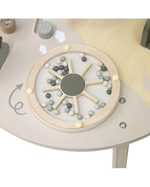 Tavolo Ovale Multiattività in Legno FSC – Colore Oliva