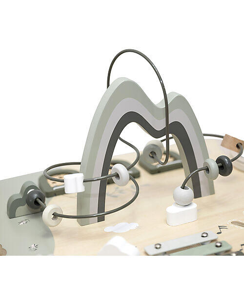 Tavolo Ovale Multiattività in Legno FSC – Colore Oliva