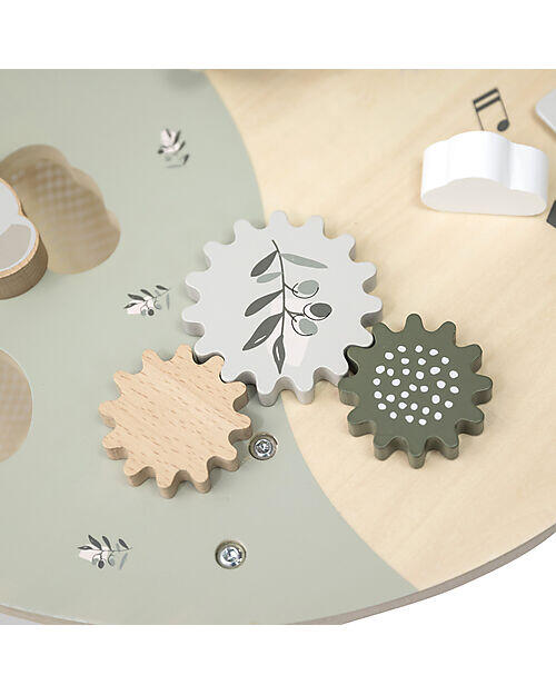 Tavolo Ovale Multiattività in Legno FSC – Colore Oliva