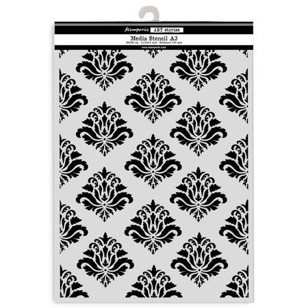 Big Stencil spesso A3 - Tappezzeria 2