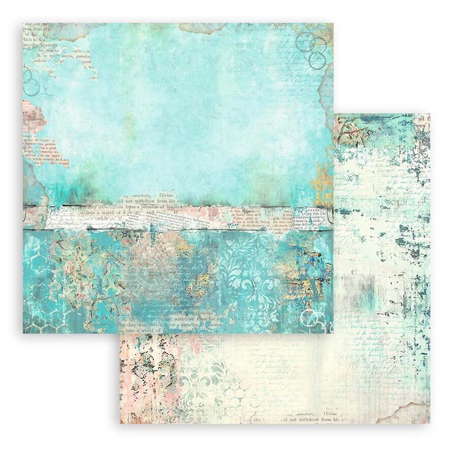 Blocco 10 fogli 20,3 x 20,3 Double Face Wonderland