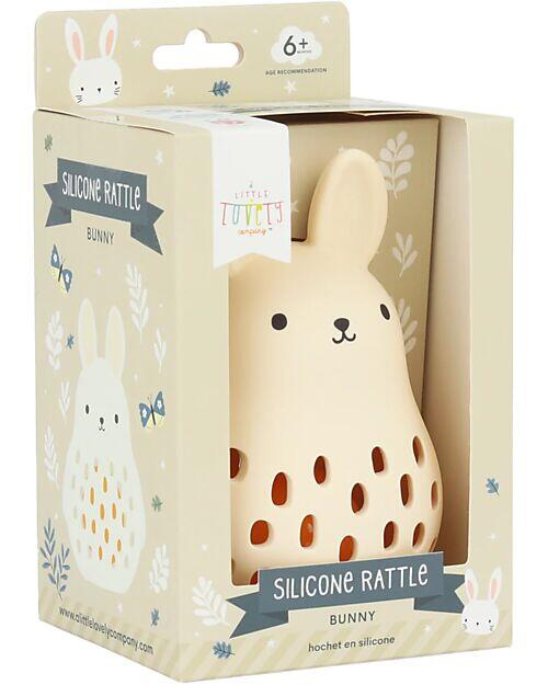 Sonaglio e Massaggiagengive in Silicone – Coniglietto