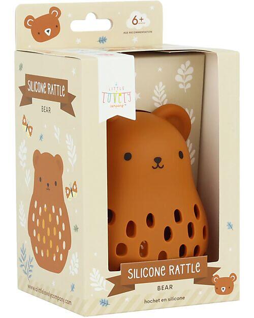 Sonaglio e Massaggiagengive in Silicone – Orsetto