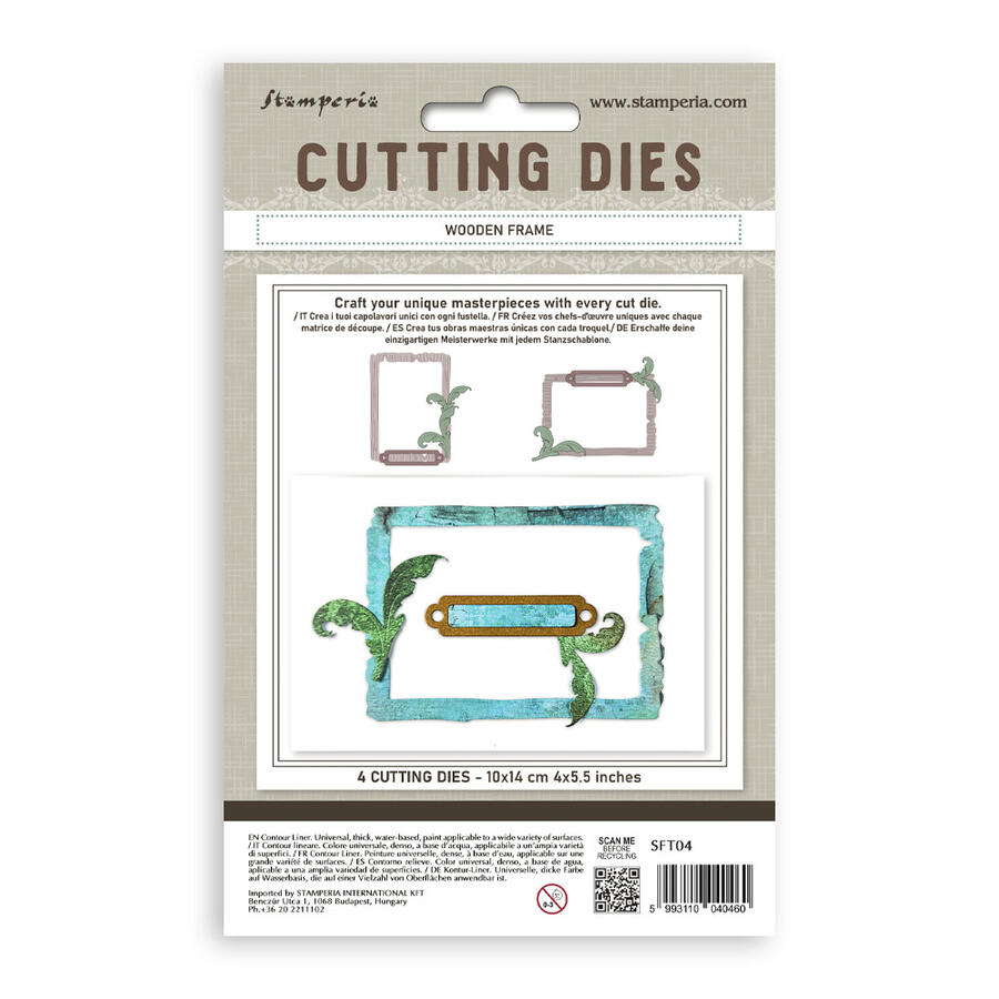 Cutting Dies A6 - Wooden Frame