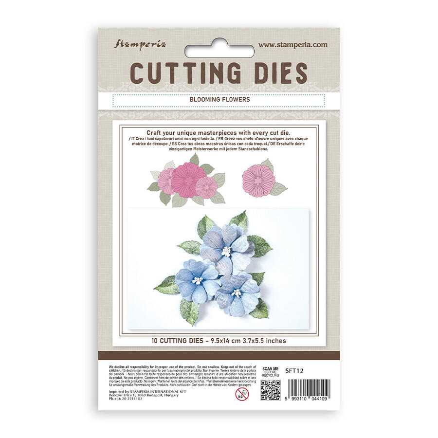 Cutting Dies A6 - Blooming flowers