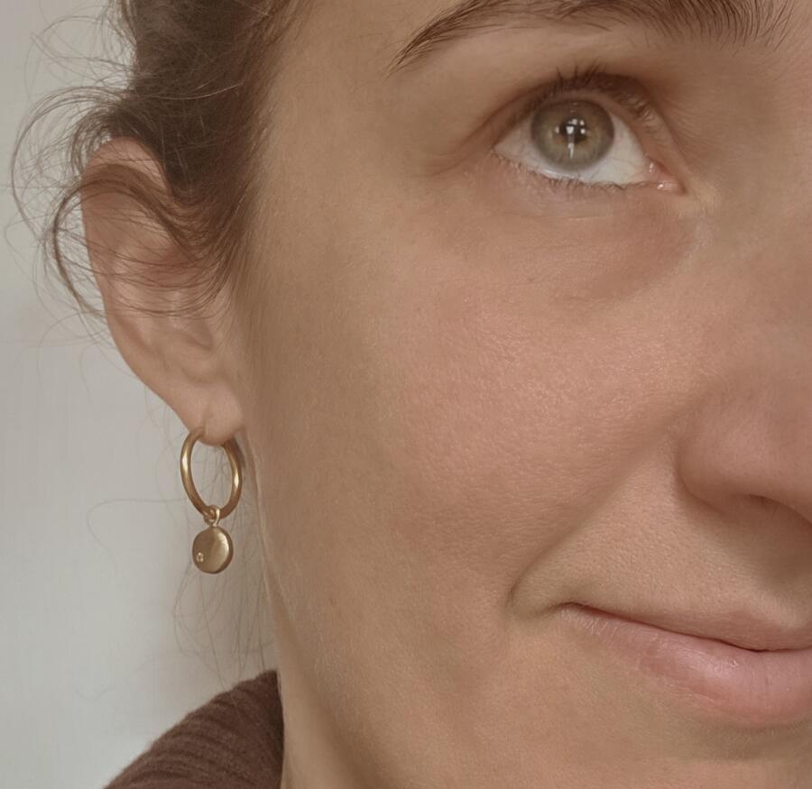 Ciondolo pepita con pietra di nascita