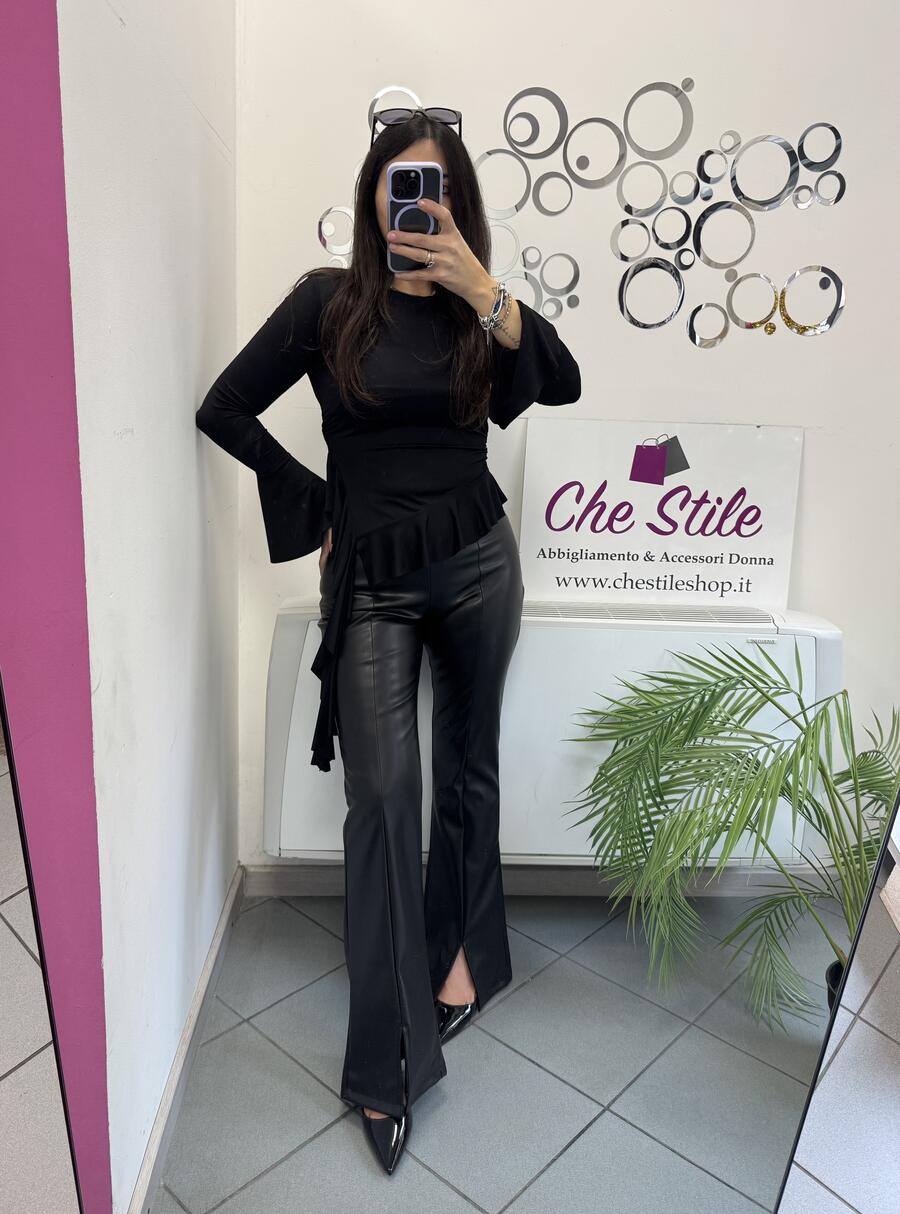 NOVITÀ Panta eco pelle a zampa con spacchetto