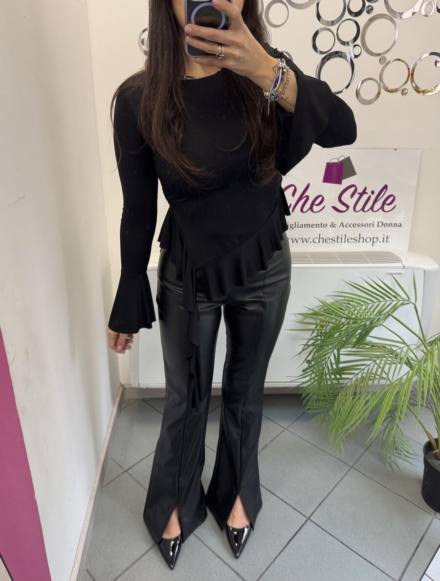 NOVITÀ Panta eco pelle a zampa con spacchetto