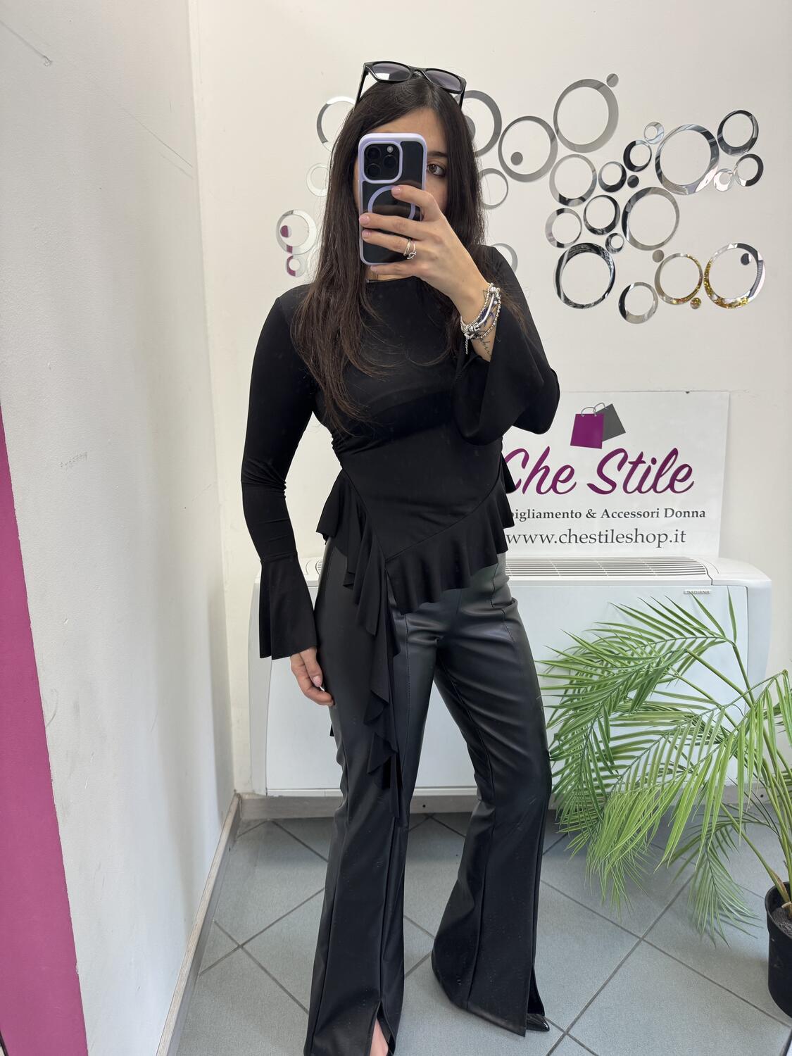 NOVITÀ Panta eco pelle a zampa con spacchetto