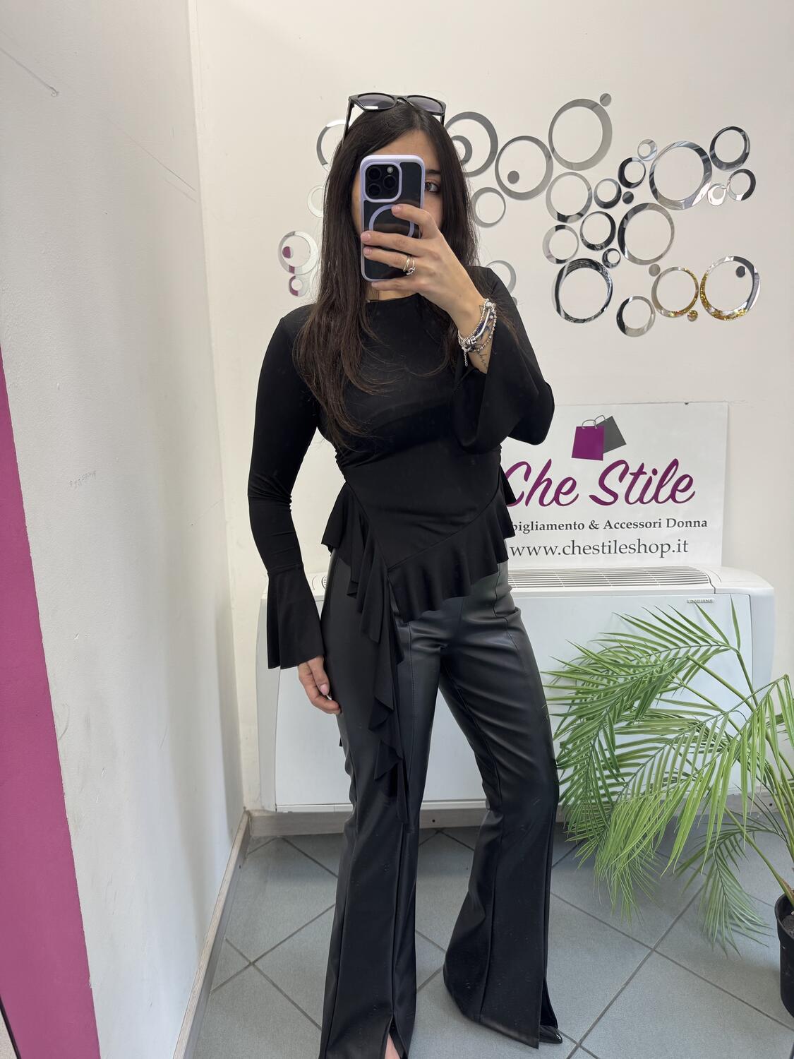 NOVITÀ Panta eco pelle a zampa con spacchetto