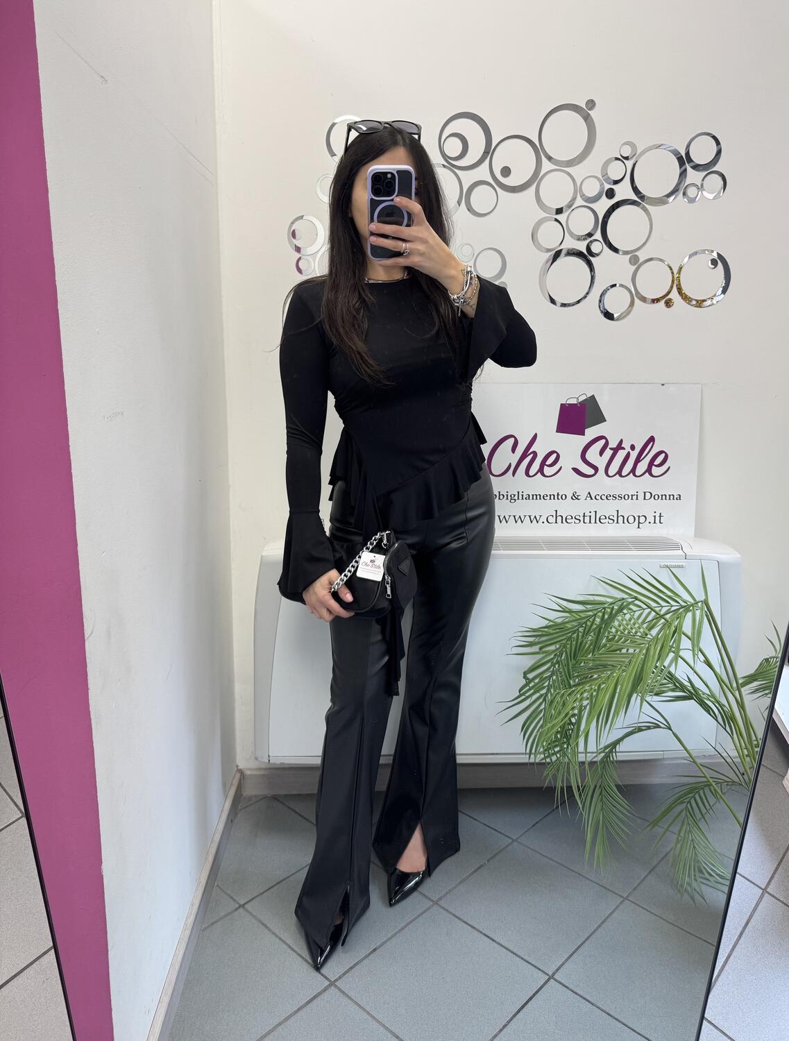 NOVITÀ Panta eco pelle a zampa con spacchetto