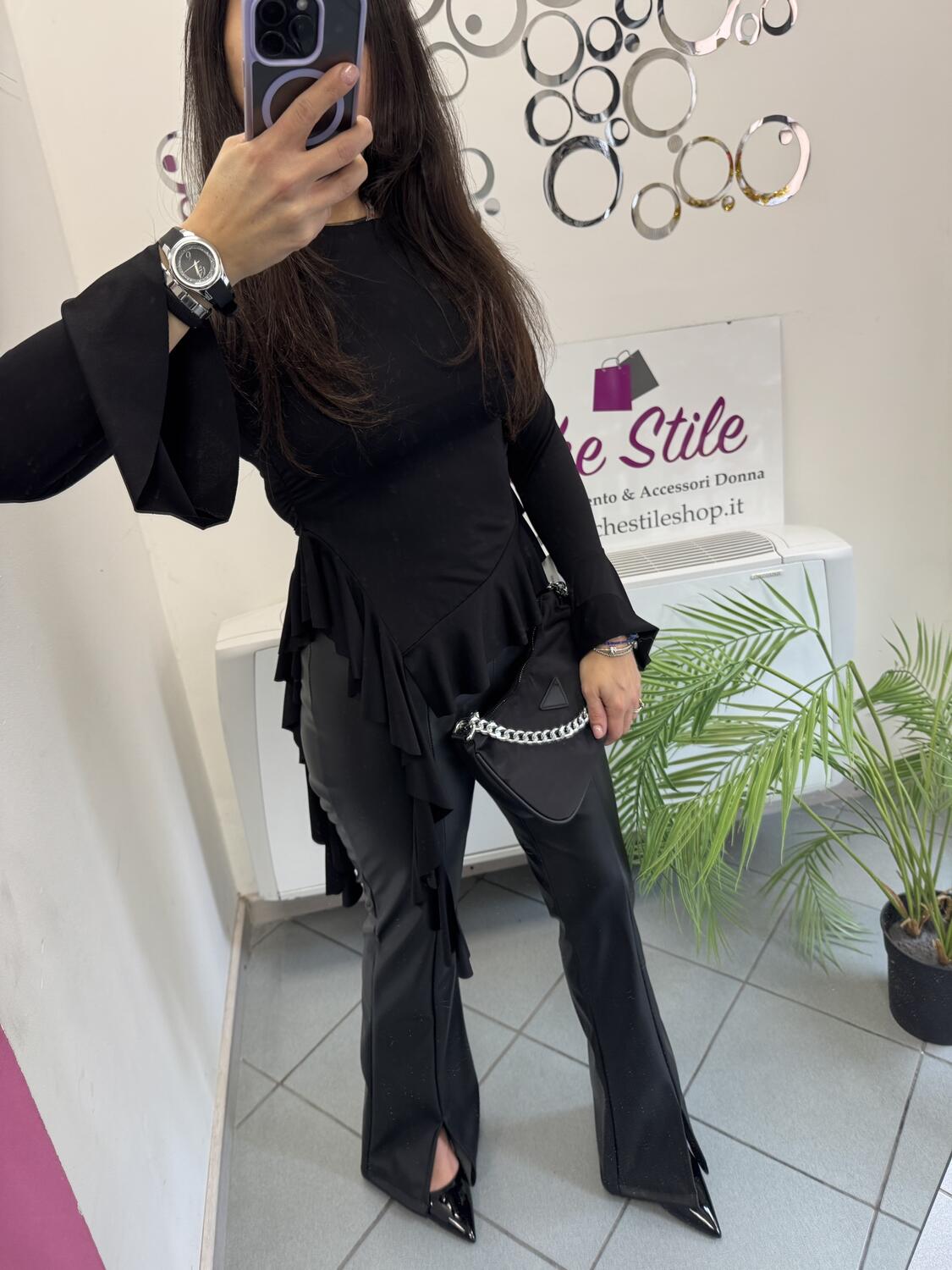 NOVITÀ Panta eco pelle a zampa con spacchetto