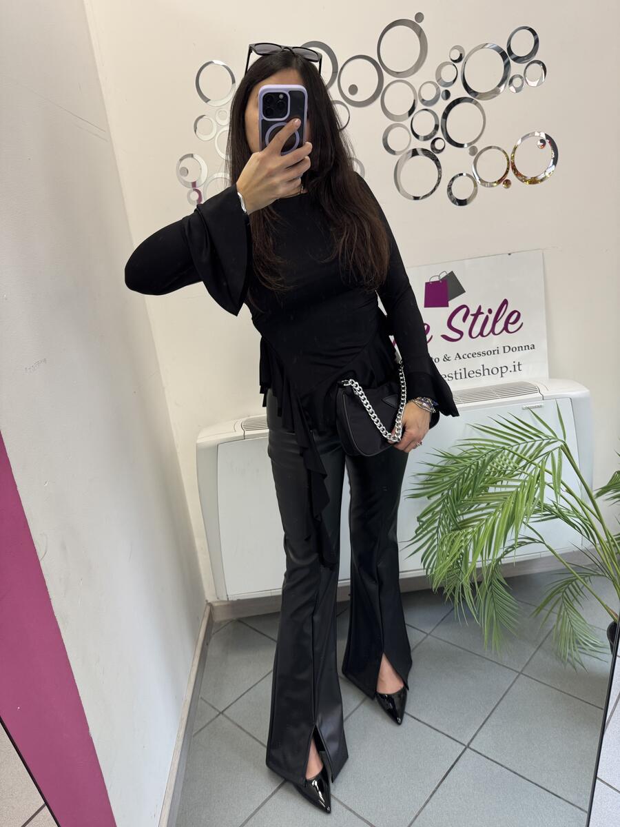 NOVITÀ Panta eco pelle a zampa con spacchetto