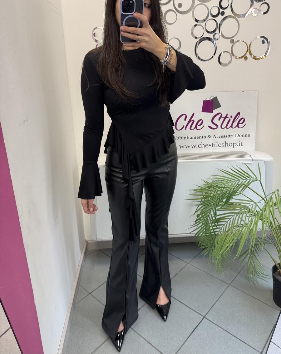 NOVITÀ Maglia con voulant laterale 