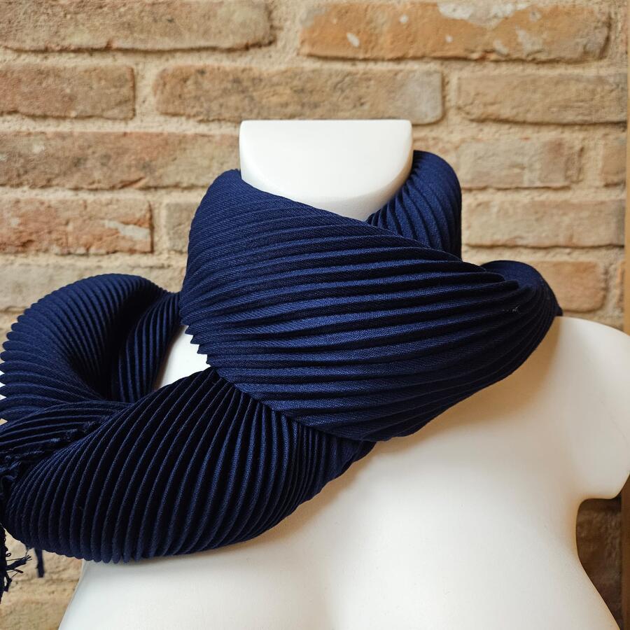 Sciarpa ANEMONE - BLU NAVY