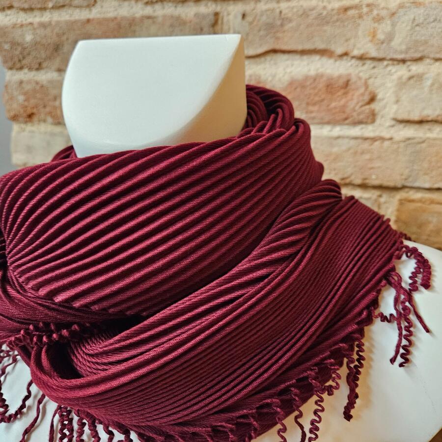 Sciarpa ANEMONE - BORDEAUX