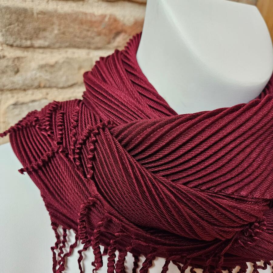 Sciarpa ANEMONE - BORDEAUX
