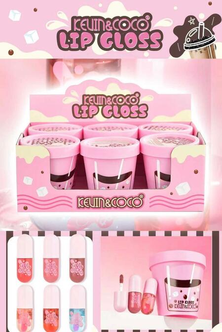 KEVIN & COCO LIP GLOSS*