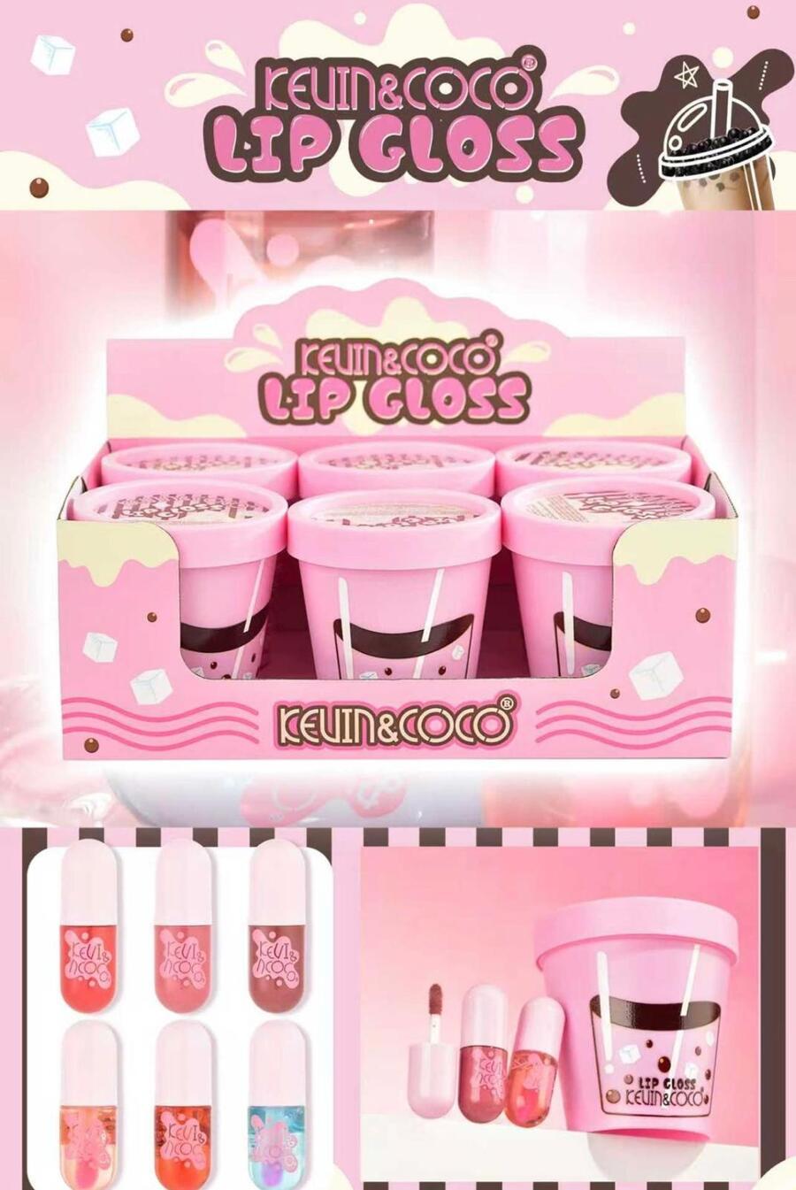 KEVIN & COCO LIP GLOSS*