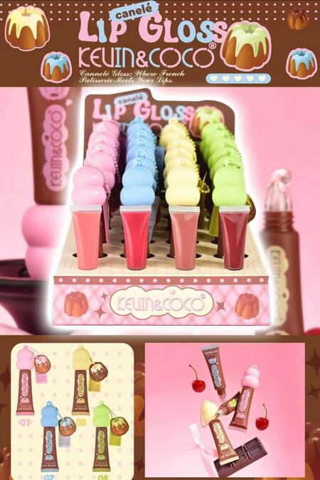 KEVIN & COCO LIP GLOSS*