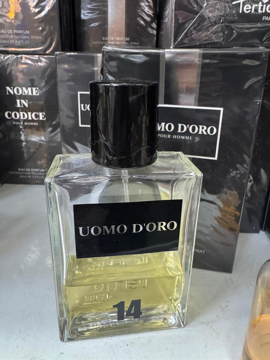TERTIO UOMO D'ORO EDP DA 100 ml
 [Quantità minima è di 6 pezzi]