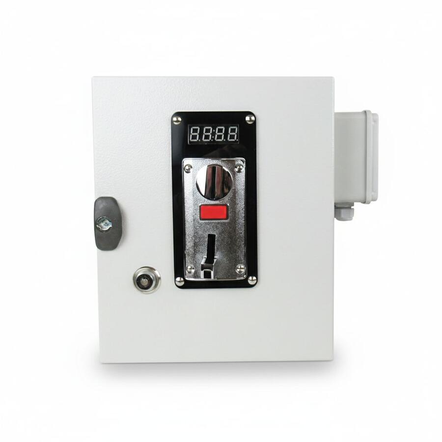 Temporizador Trifásico con Monedas – 6000W para Planchadoras, Secadoras y Motores Industriales