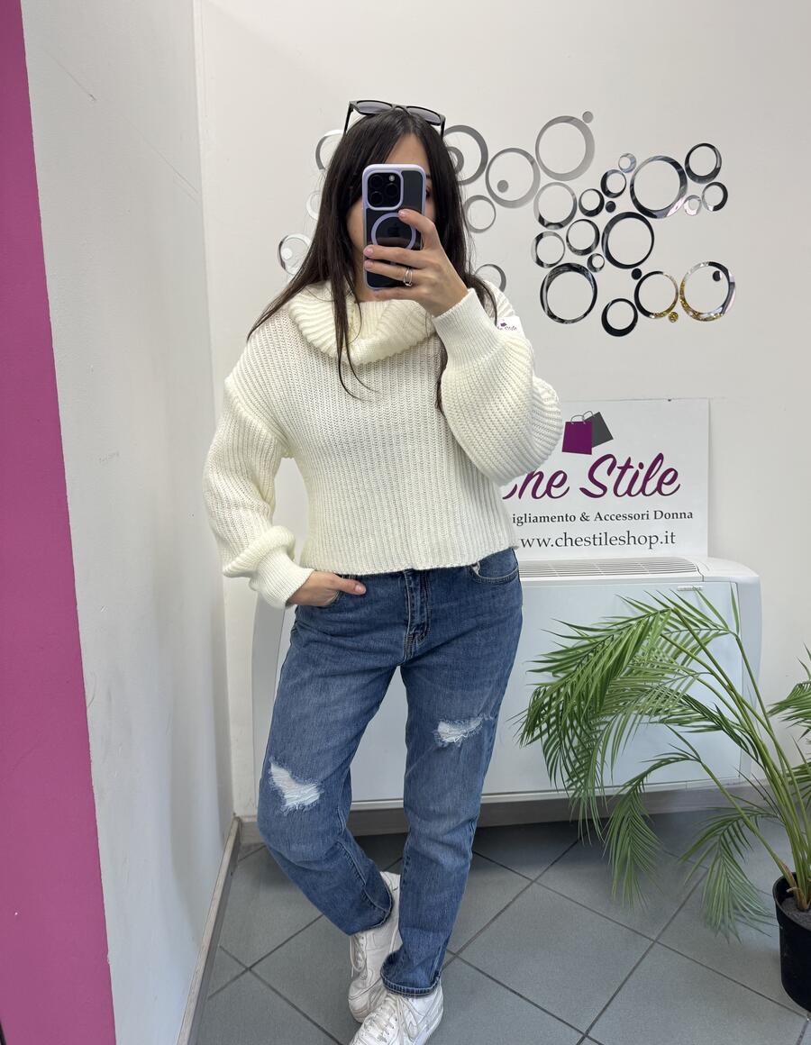 NOVITÀ Pull collo dolcevita morbido 
