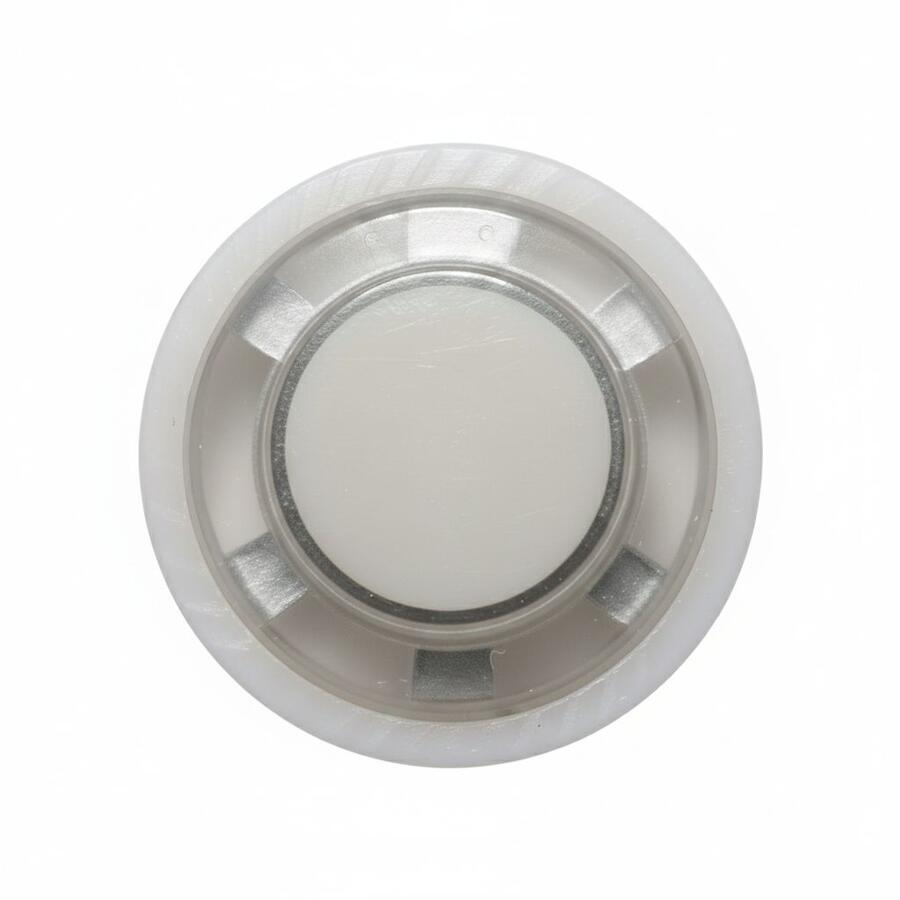 Pulsante mod. MINI - colore BIANCO retroilluminato con LED (5Vcc) - 1 Pezzo