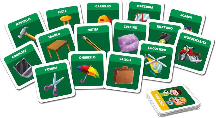 Cosa Sono? gioco da tavolo - Clementoni - 16791 - 6+