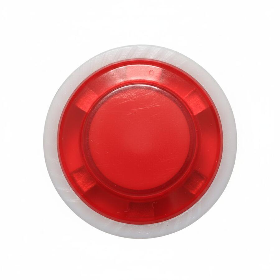 Pulsante mod. MINI - colore ROSSO retroilluminato con LED (5Vcc) - 1 Pezzo