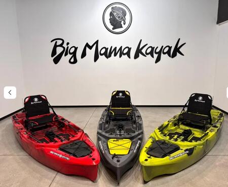 Kayak fishing a Pedali divisibile Big Mama Triken 330 S divisibile