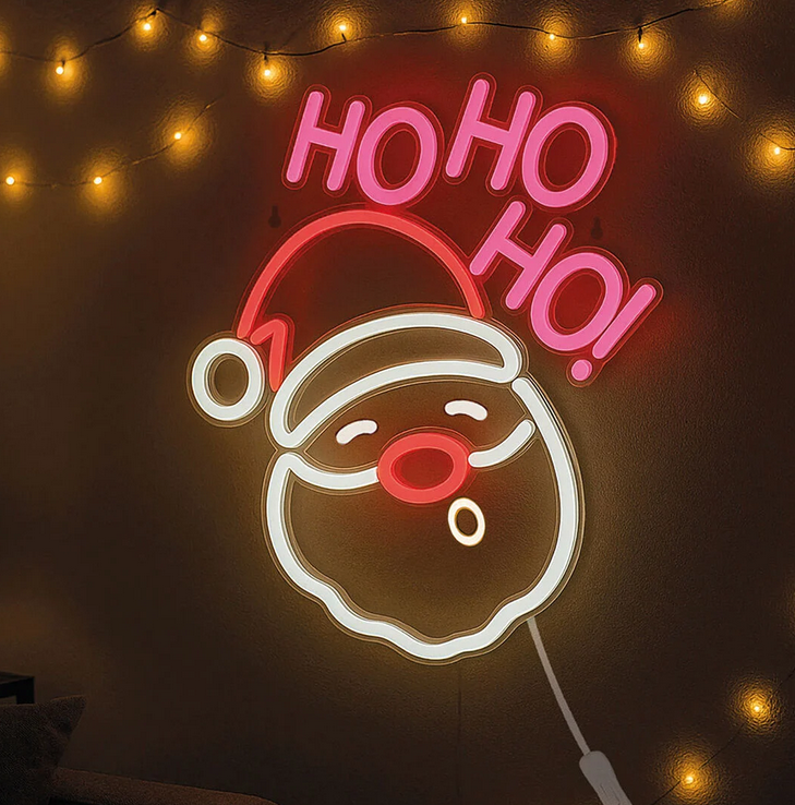 Lampada Led Effetto Neon - Santa Claus - It's a Sign