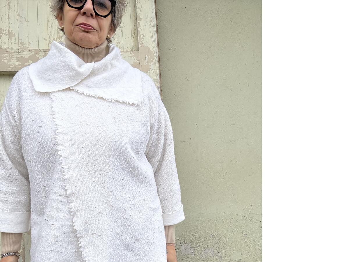 Giacca fili oro e argento 