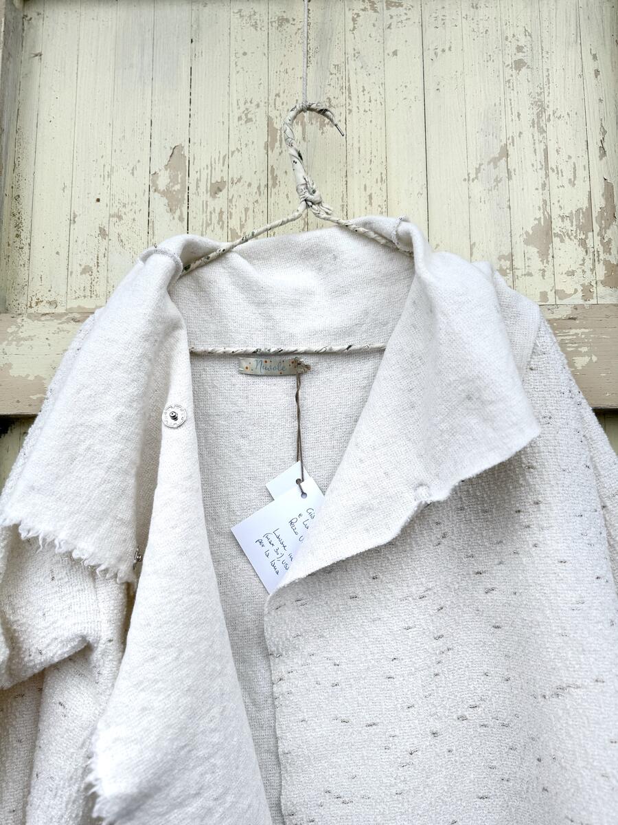 Giacca fili oro e argento 