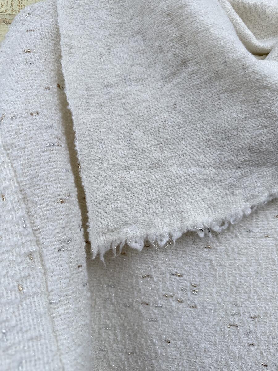 Giacca fili oro e argento 