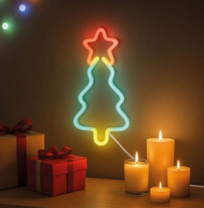Lampada Led Effetto Neon - XMas Tree - It's a Sign
