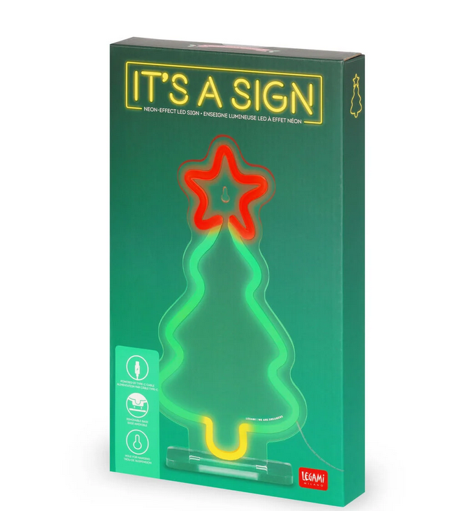 Lampada Led Effetto Neon - XMas Tree - It's a Sign