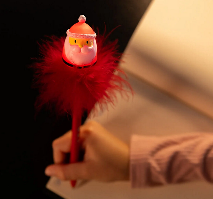 Penna Luminosa a Sfera - Xmas - Writing is Magic