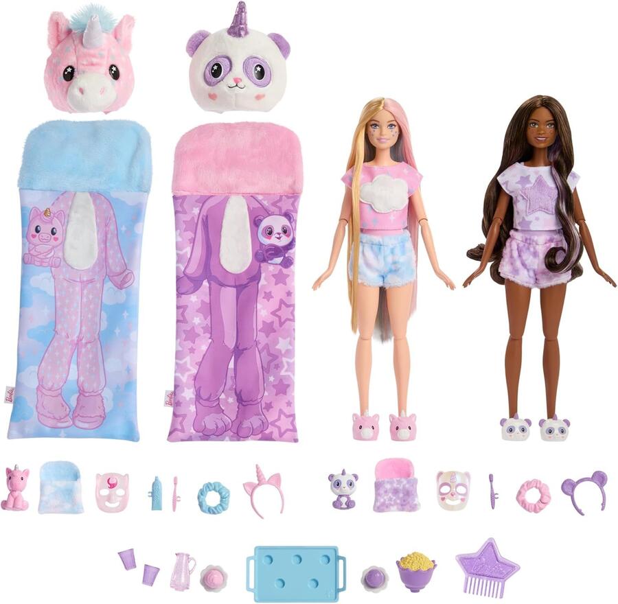 Barbie Cutie Reveal Set Pigiama Party - Mattel - HRY15 - 3+