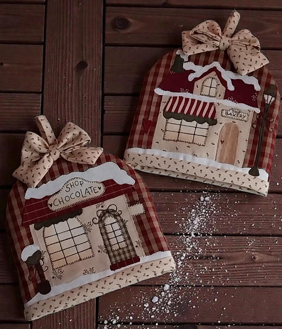 Kit per 2  presine Winter Village