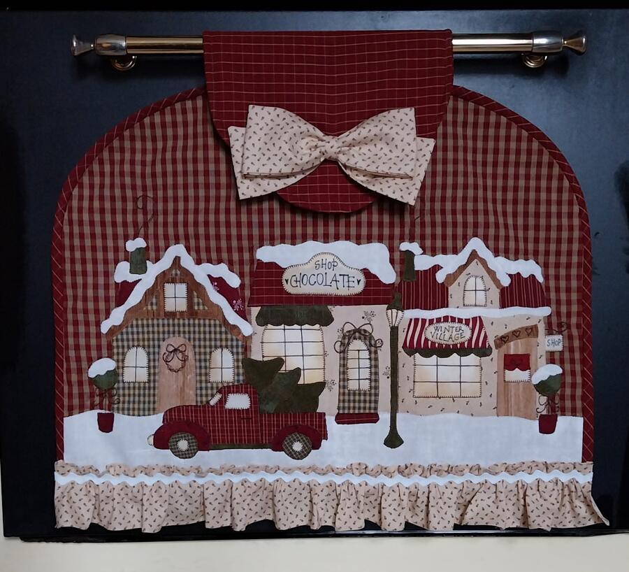 kit copriforno Winter Village