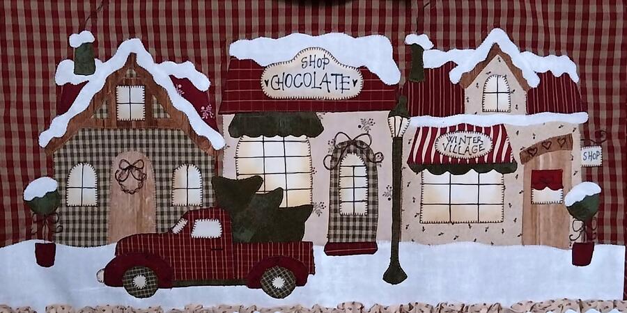 kit copriforno Winter Village