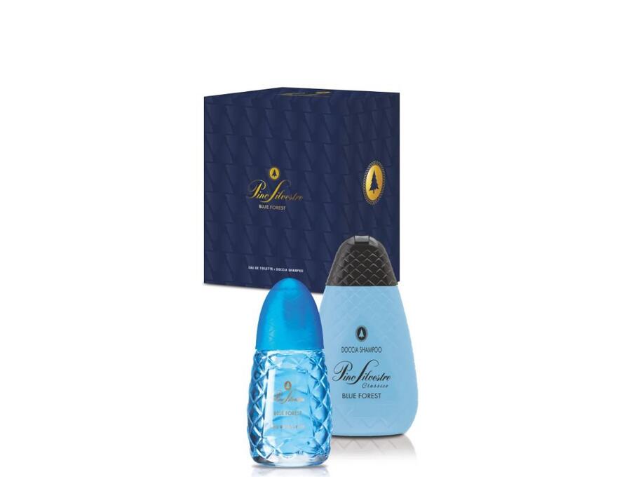 PINO SILVESTRE BLUE FOREST EDT 75 ML + SHOWER GEL 400 ML
 [Quantità minima è di 6 pezzi]